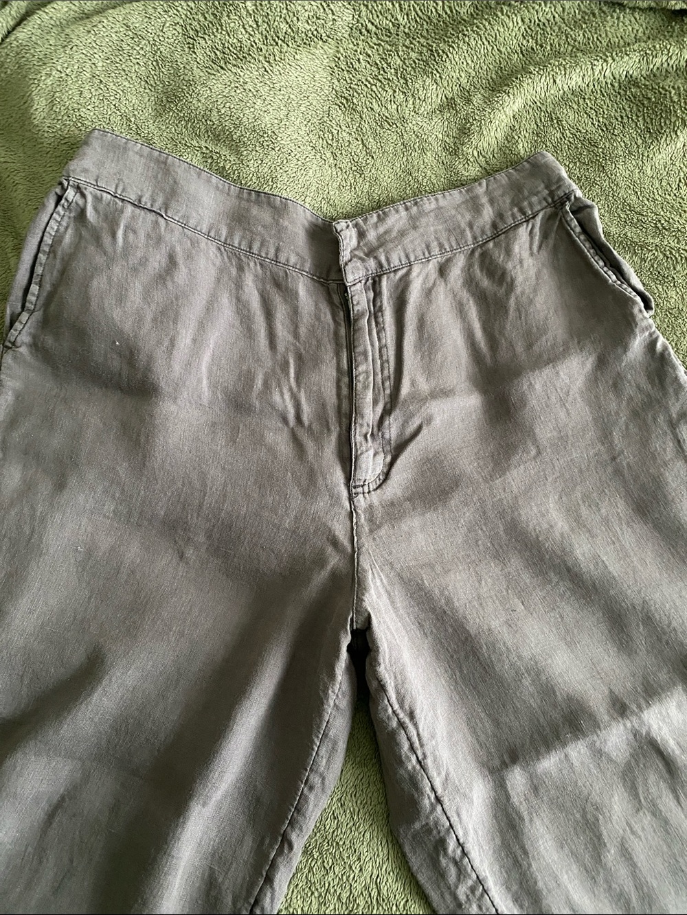 Rachel Zoe Women's Grey Barrel Leg Pants